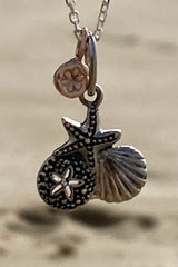 Ocean charm necklace