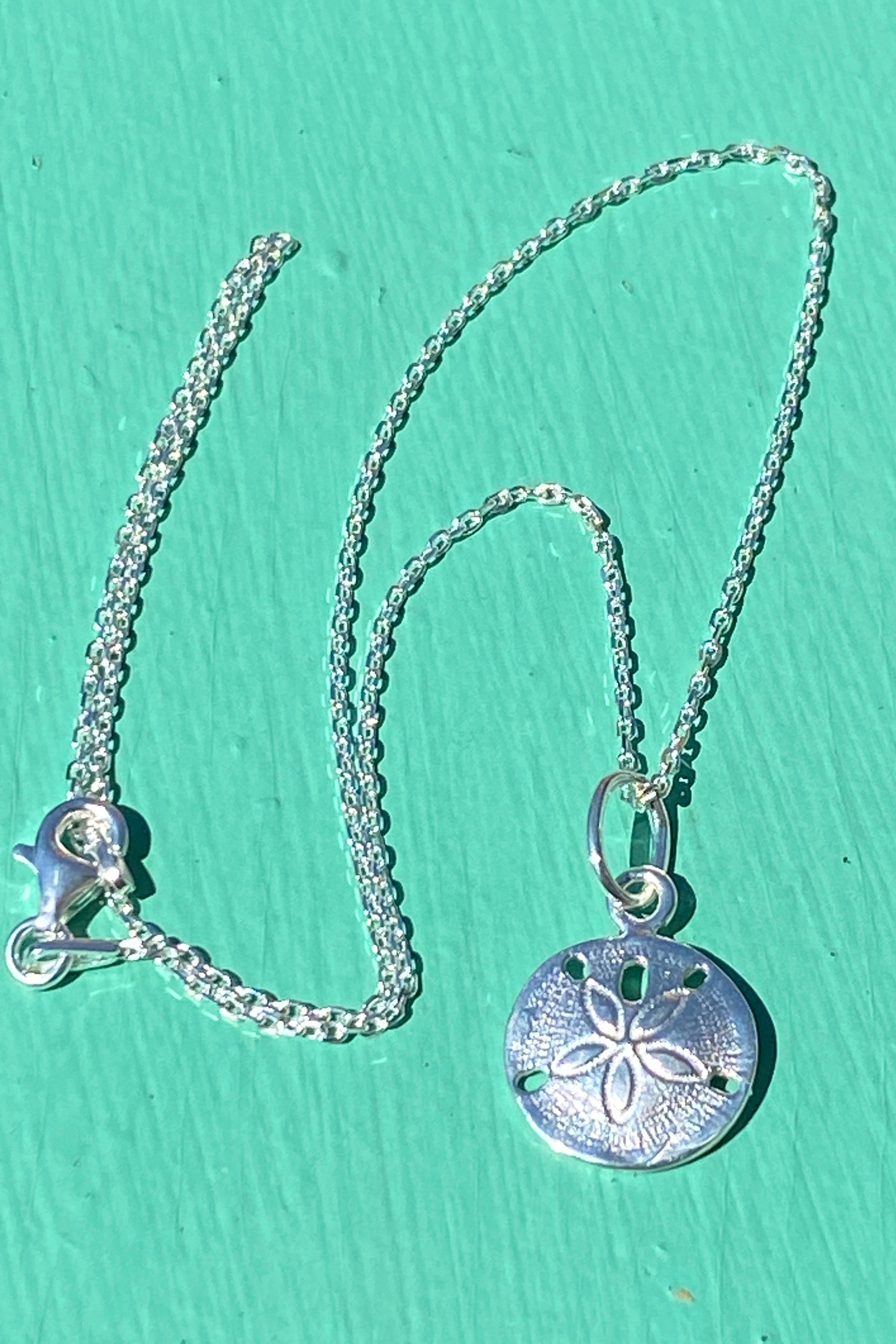 Sand dollar necklace