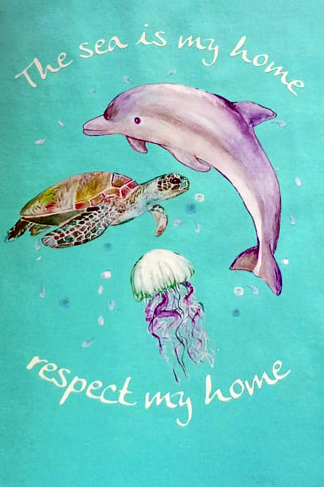 The sea is my home, respect my home WHOLESALE