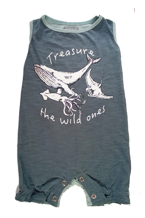 Treasure the wild ones Baby Romper